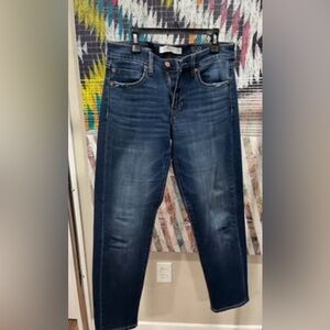 Liverpool Dark Blue Girlfriend Jeans